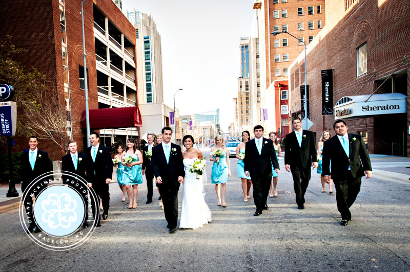 Gorgeous White Wedding at the Sheraton in Raleigh NC: Photography