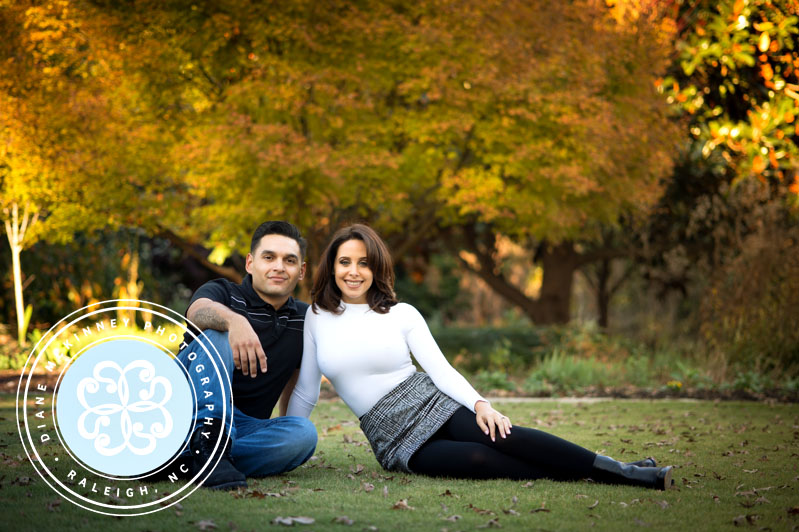 Tiffany & Niklaus Fall Engagement Photography | Raleigh Photographers