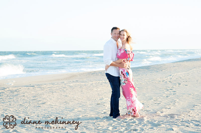 Stephanie & Chris’s Engagement Photos at Ft. Fisher | Raleigh Photographer