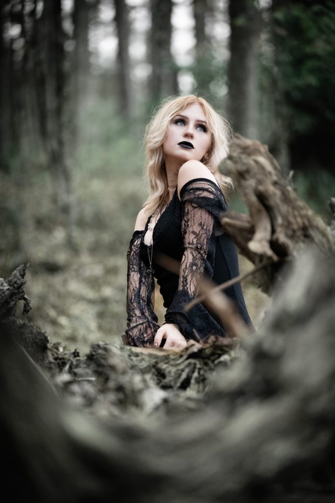 Dark and Moody Senior photos
